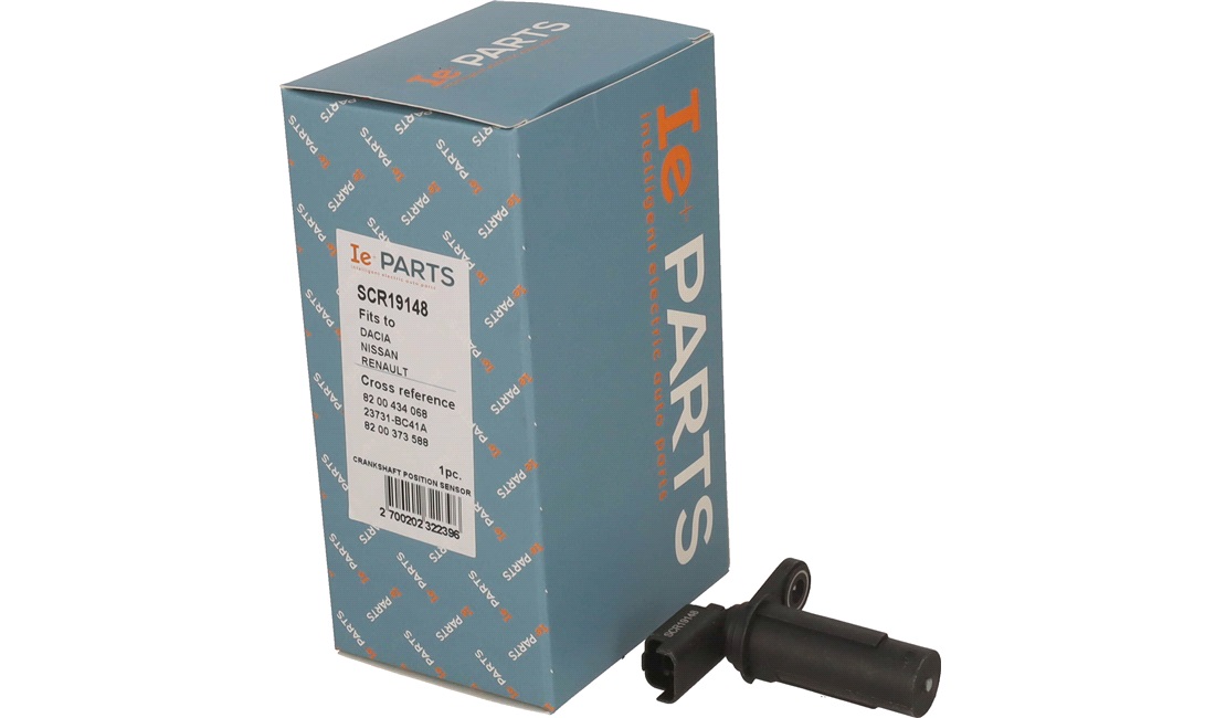 Impulsensor, krumtapaksel