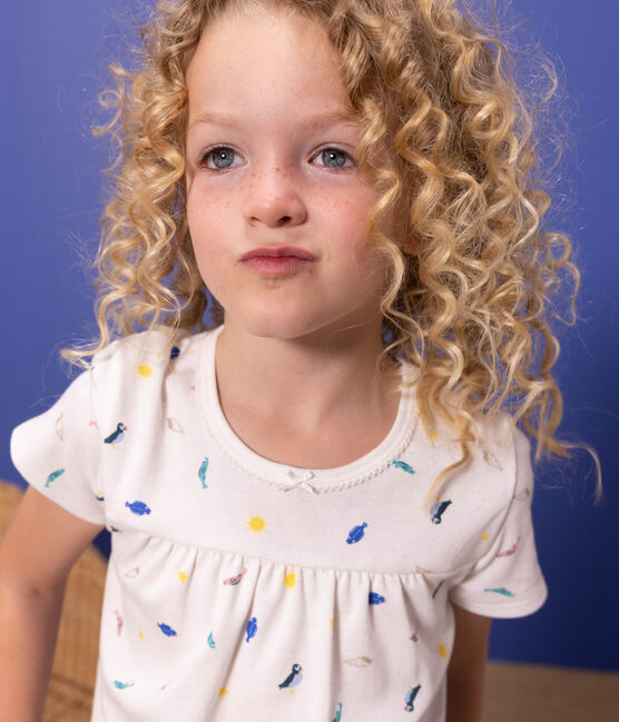 Pyjacourt animaux marins en coton petite fille