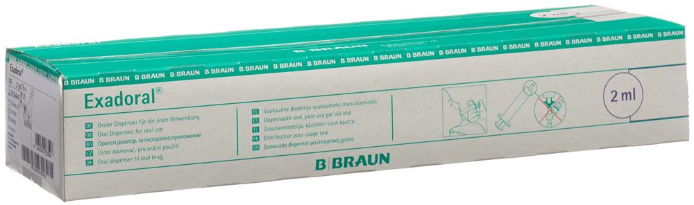 EXADORAL Spritze<br>100 Stück, 2ml