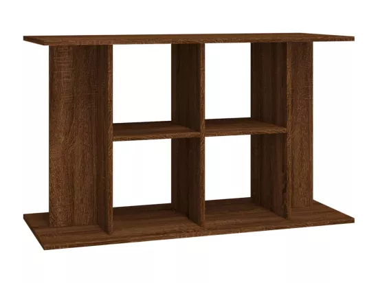 Support d'aquarium chêne marron 100x40x60 cm bois d'ingénierie