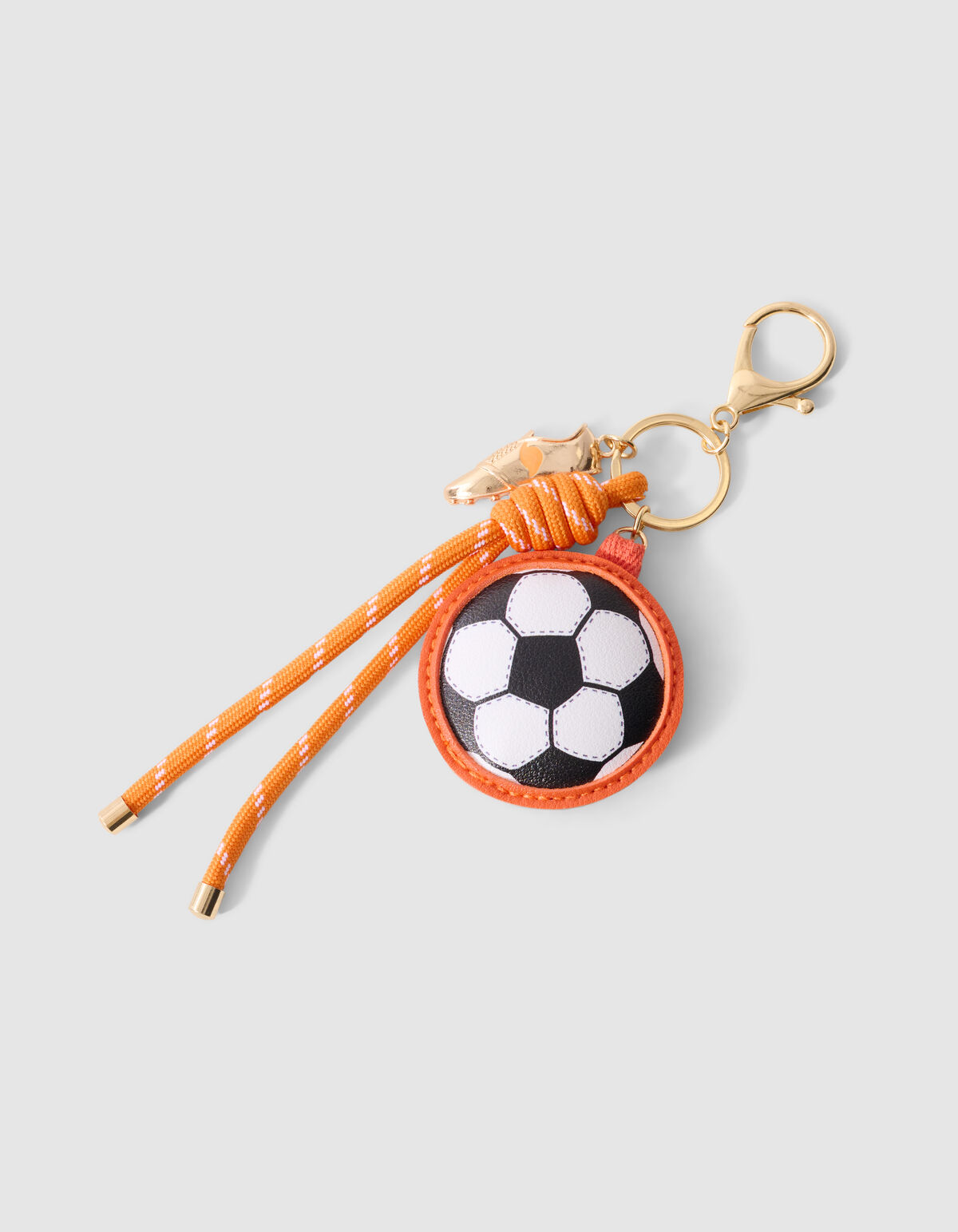 Voetbalschoen Sleutelhanger Oranje