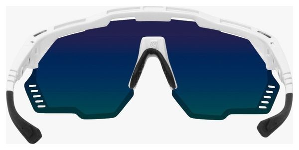 Lunettes Scicon Aeroshade Kunken Noir Brillant / Bleu Miroir