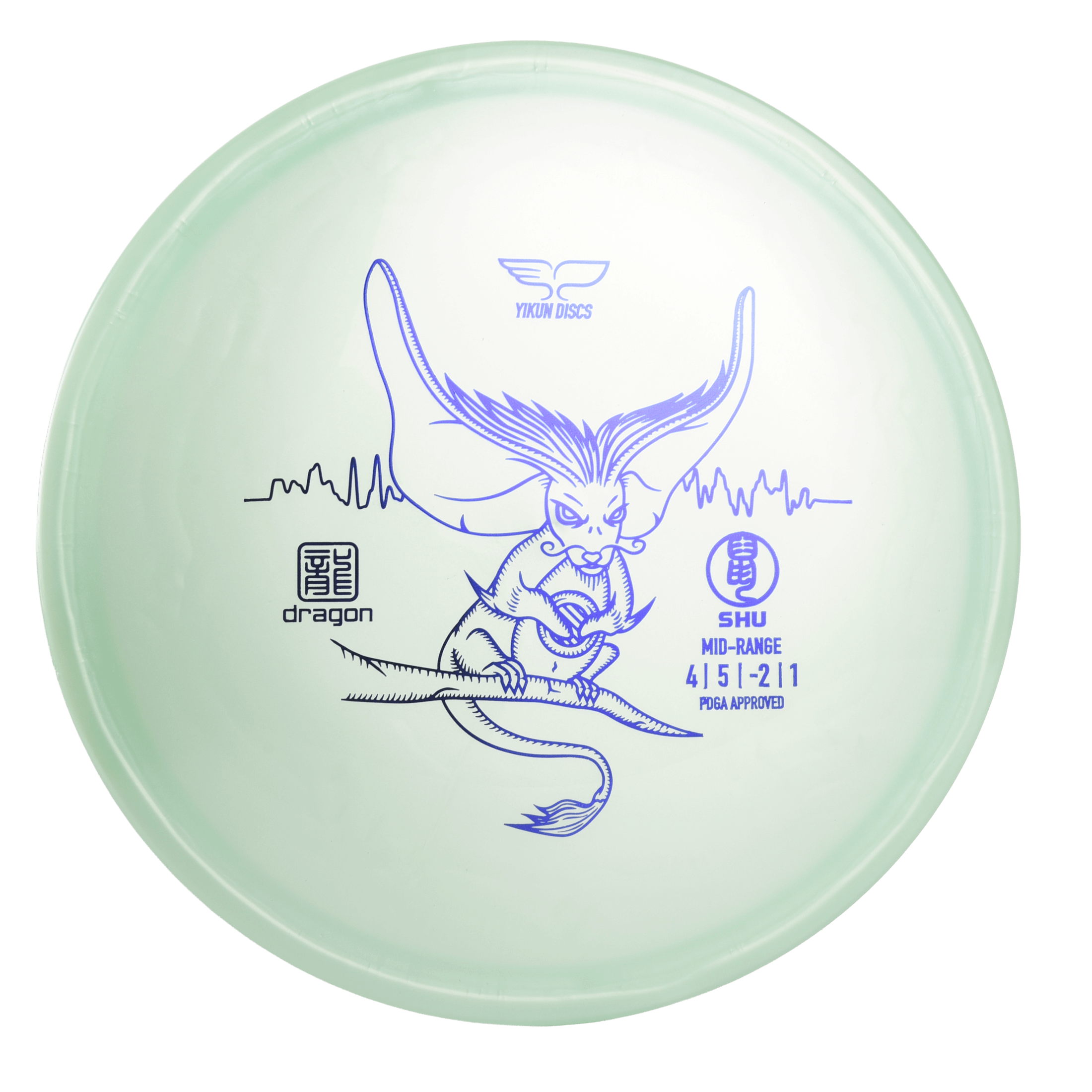 Yikun Disc Golf Mid-Range SHU - Phoenix Line - Fritidsleker