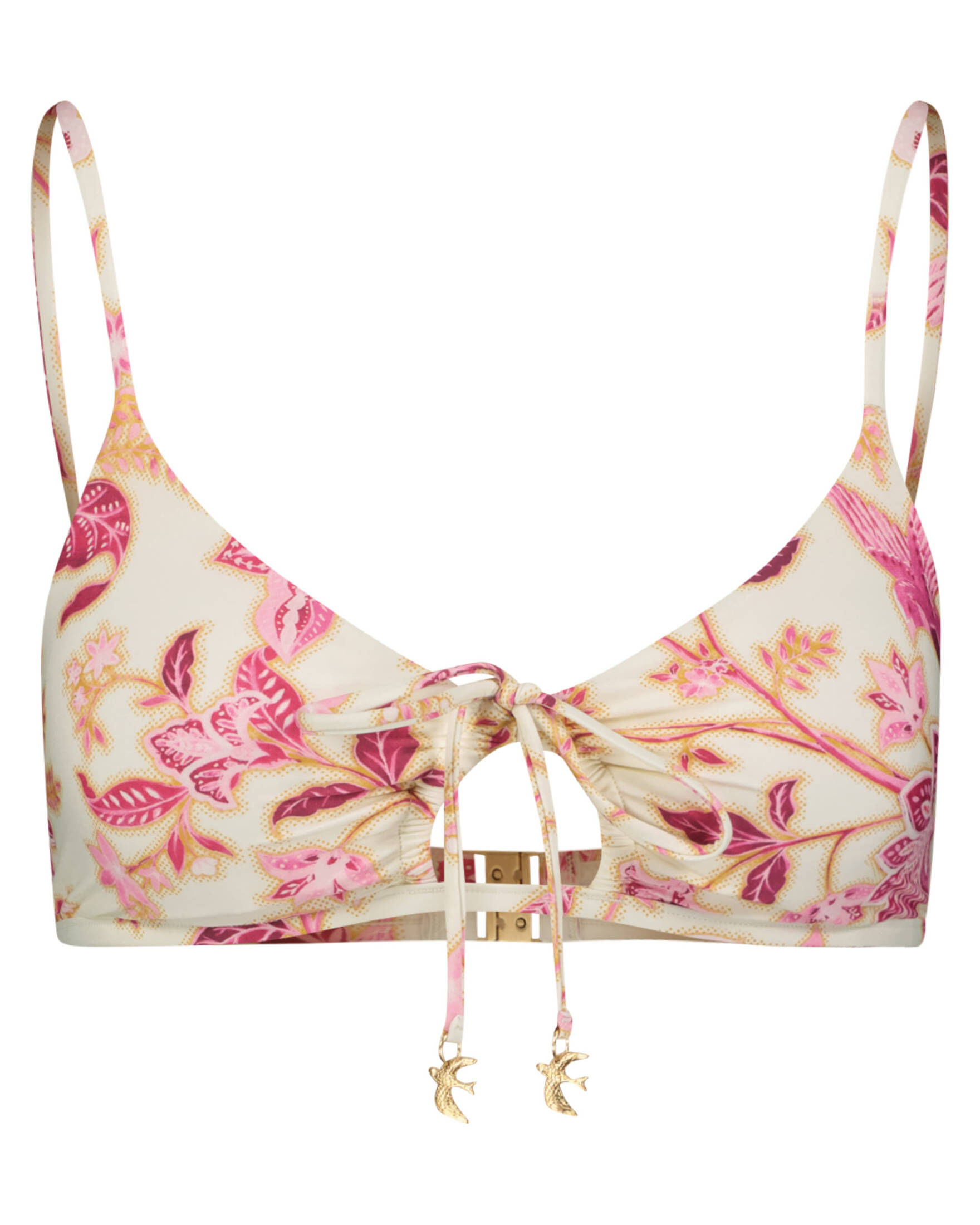Seafolly| Damen Bikini Oberteil SILKROAD DRAWSTRING KEYHOLE BRALETTE