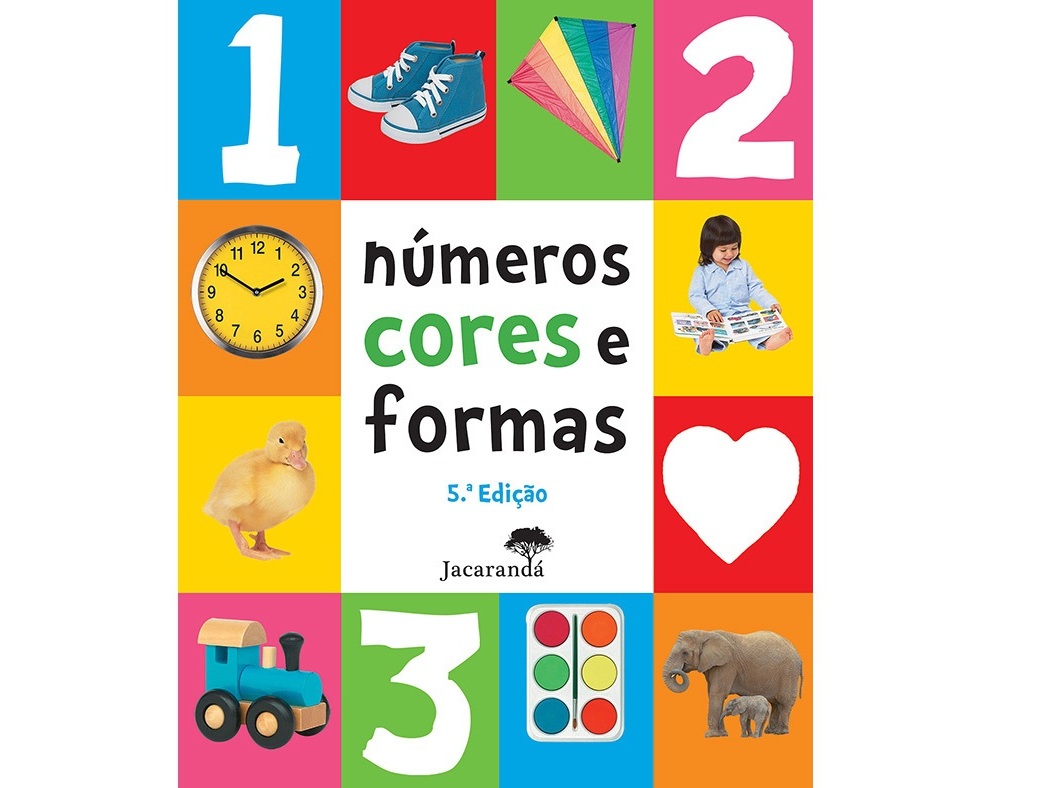 LIVRO 100 PRIMEIROS-NÚMEROS CORES E FORMAS - ROGER PRIDDY