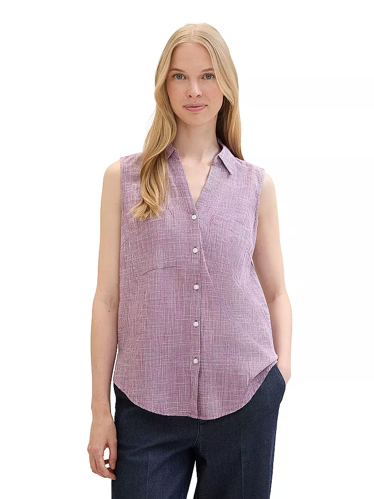 TOM TAILOR Bluse  lila