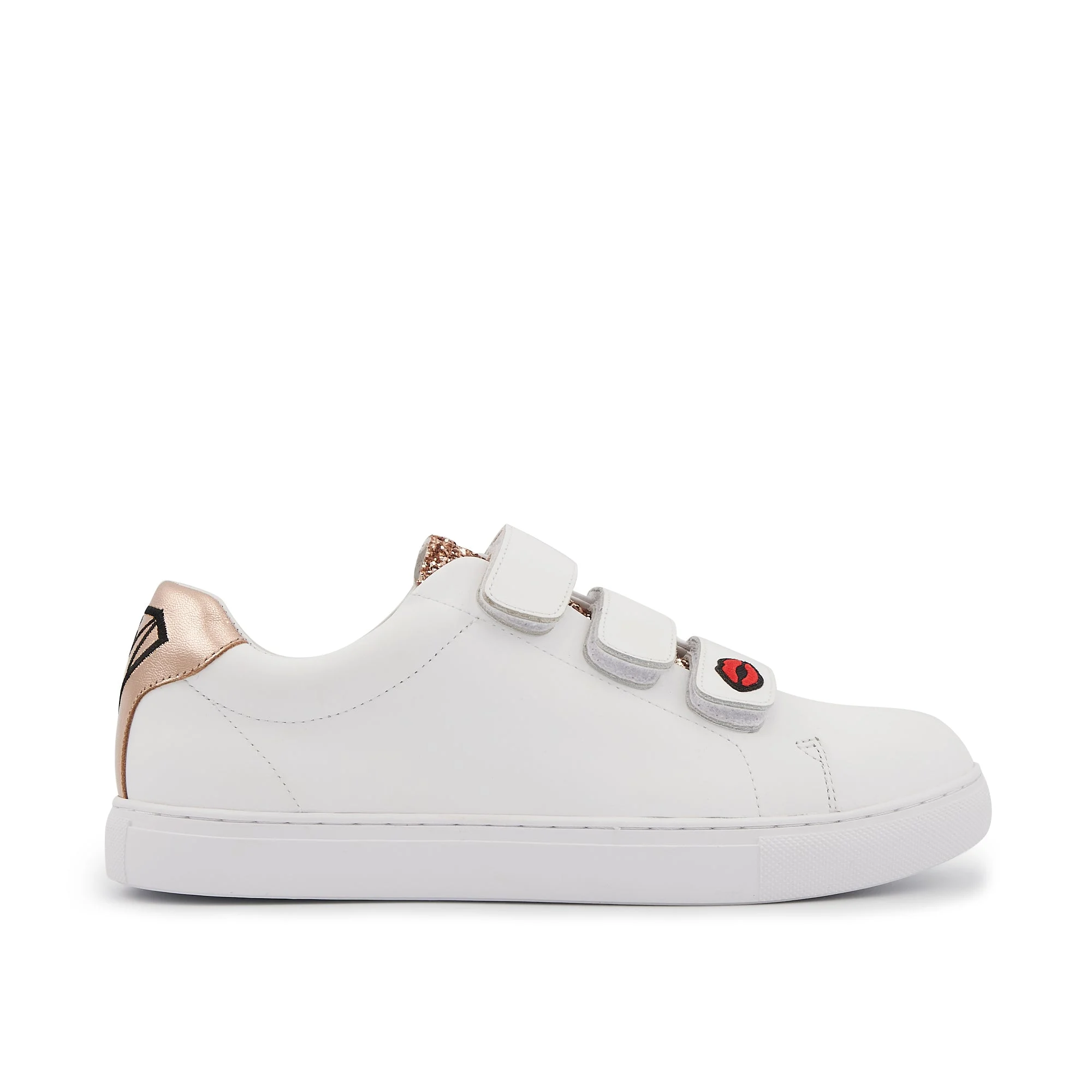 EDITH SUPER MOM - Sneakers en cuir | Blanc