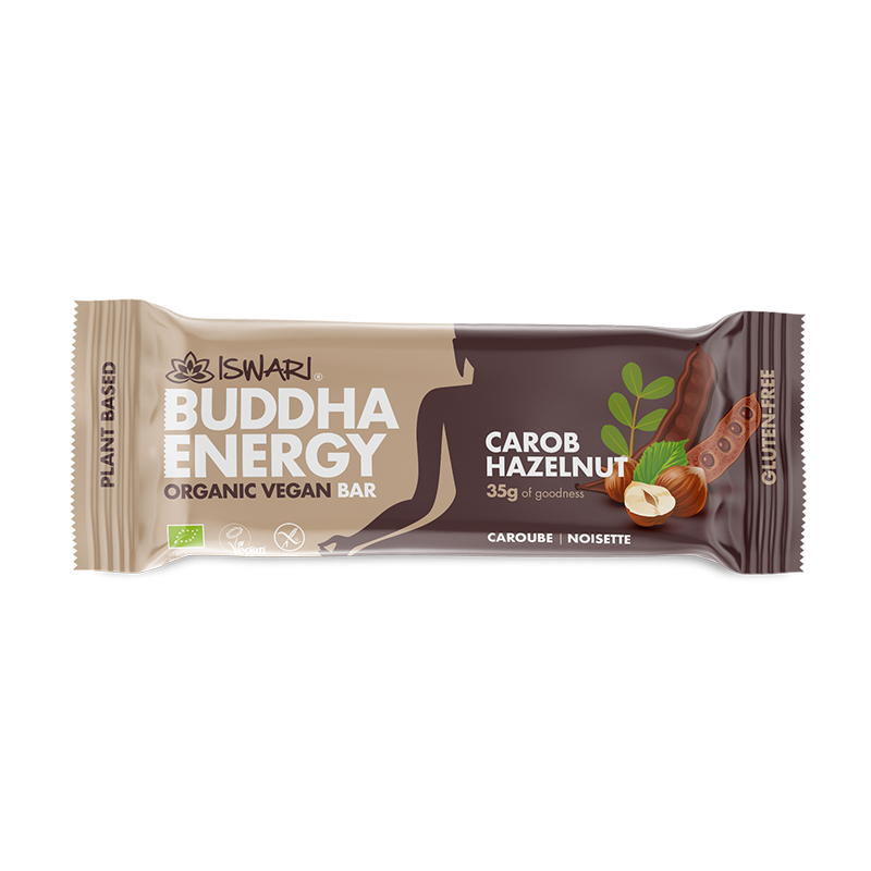 ISWARI Energy Bar Johannisbrot & Haselnuss BIO 35 g