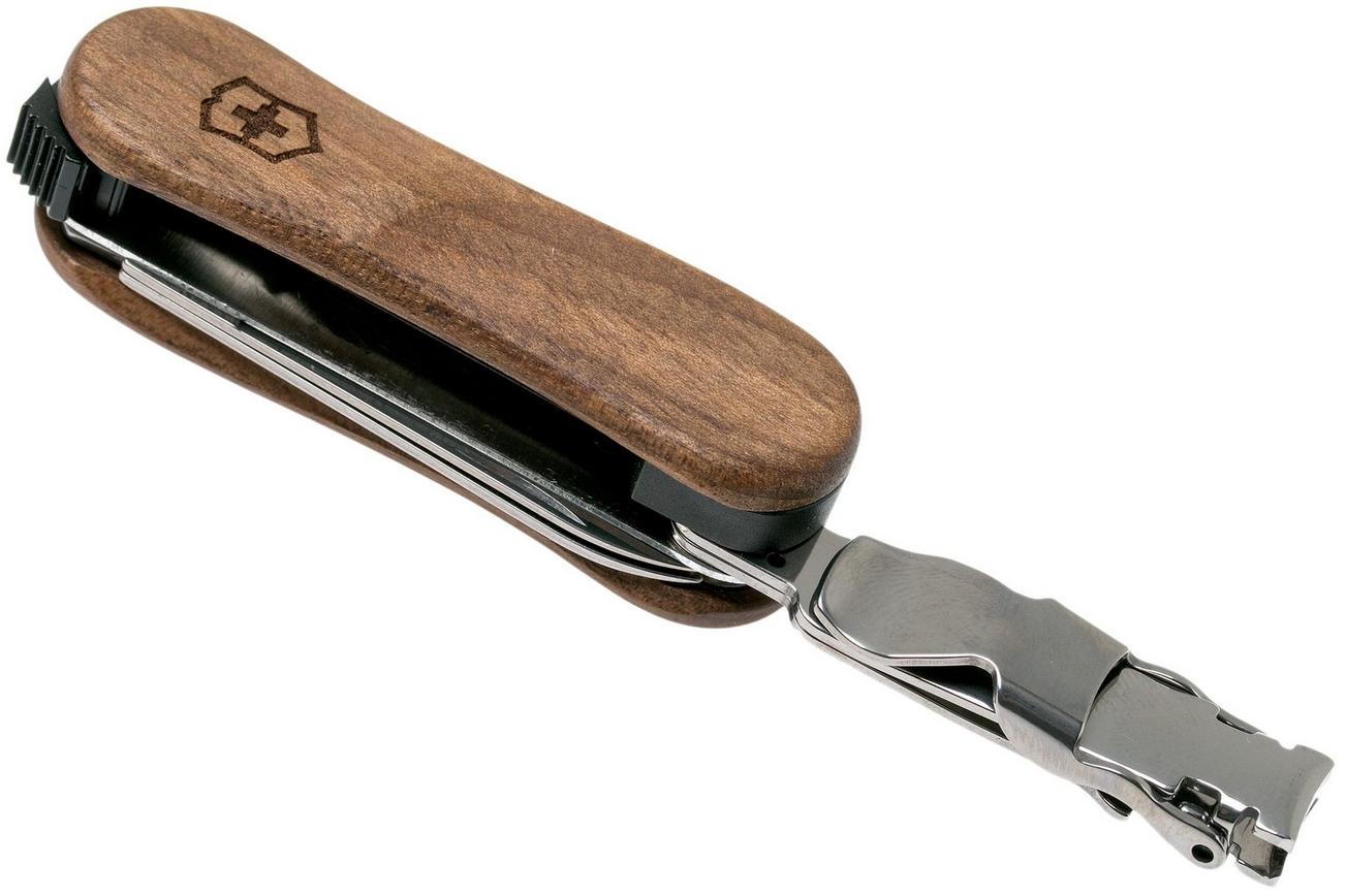 Victorinox NailClip 580 hout 0.6461.63 Zwitsers zakmes