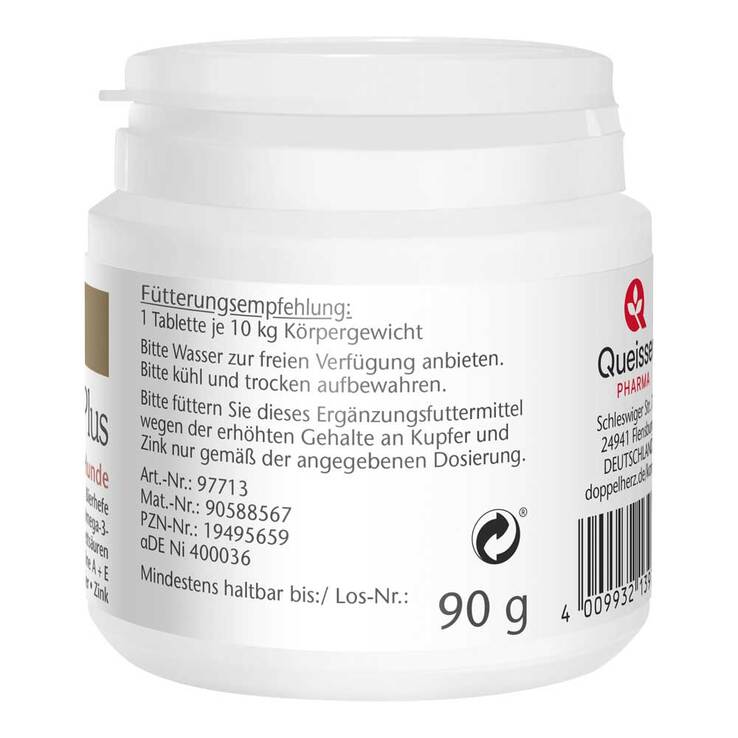 Doppelherz für Tiere Biotin Plus Tabletten für Hunde, 60 St