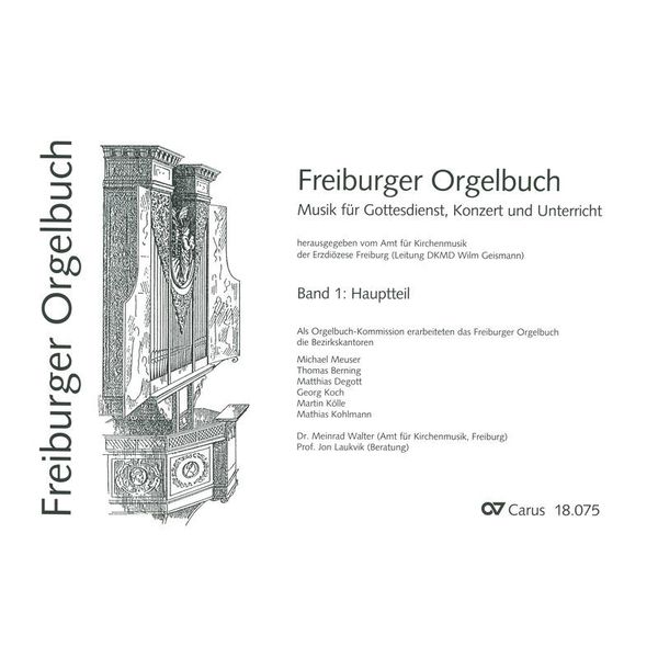 Carus Verlag Freiburger Orgelbuch