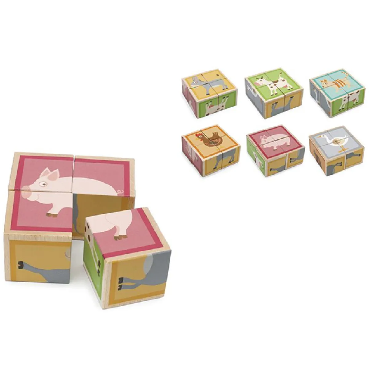 Scratch Europe Puzzle Blocs Ferme