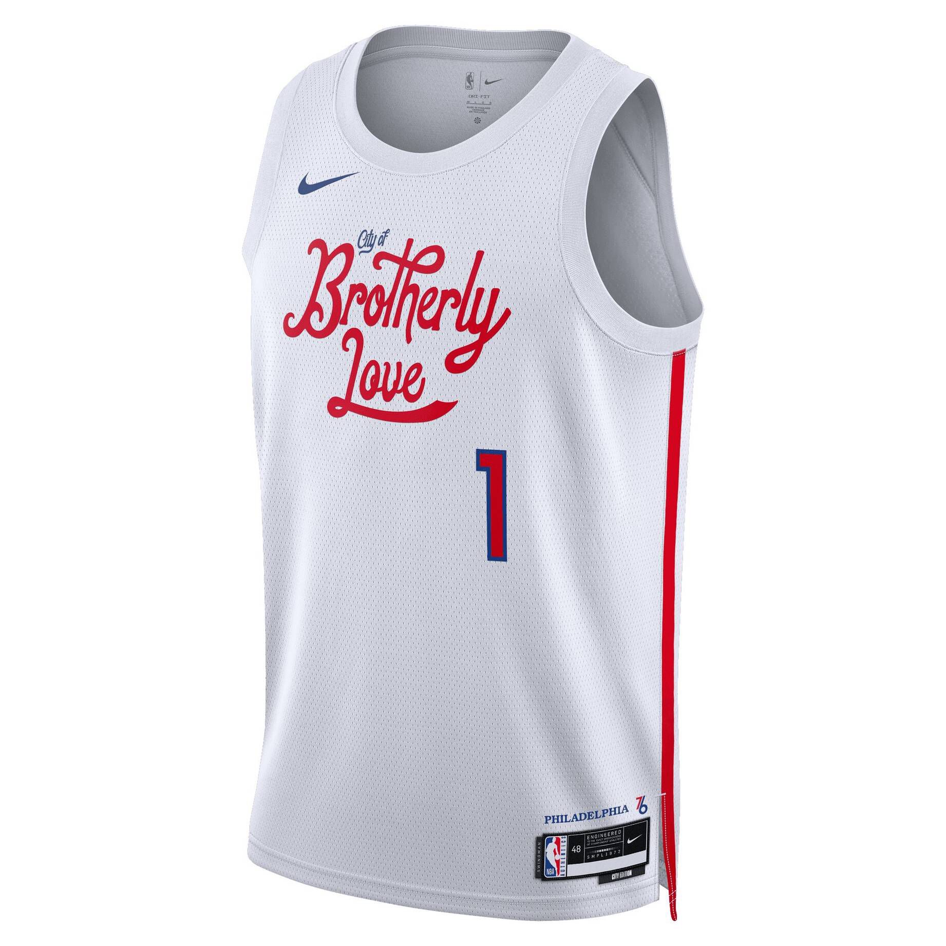 Nike| Herren Basketballtrikot NBA JAMES HARDEN PHILADELPHIA 76ERS CITY EDITION