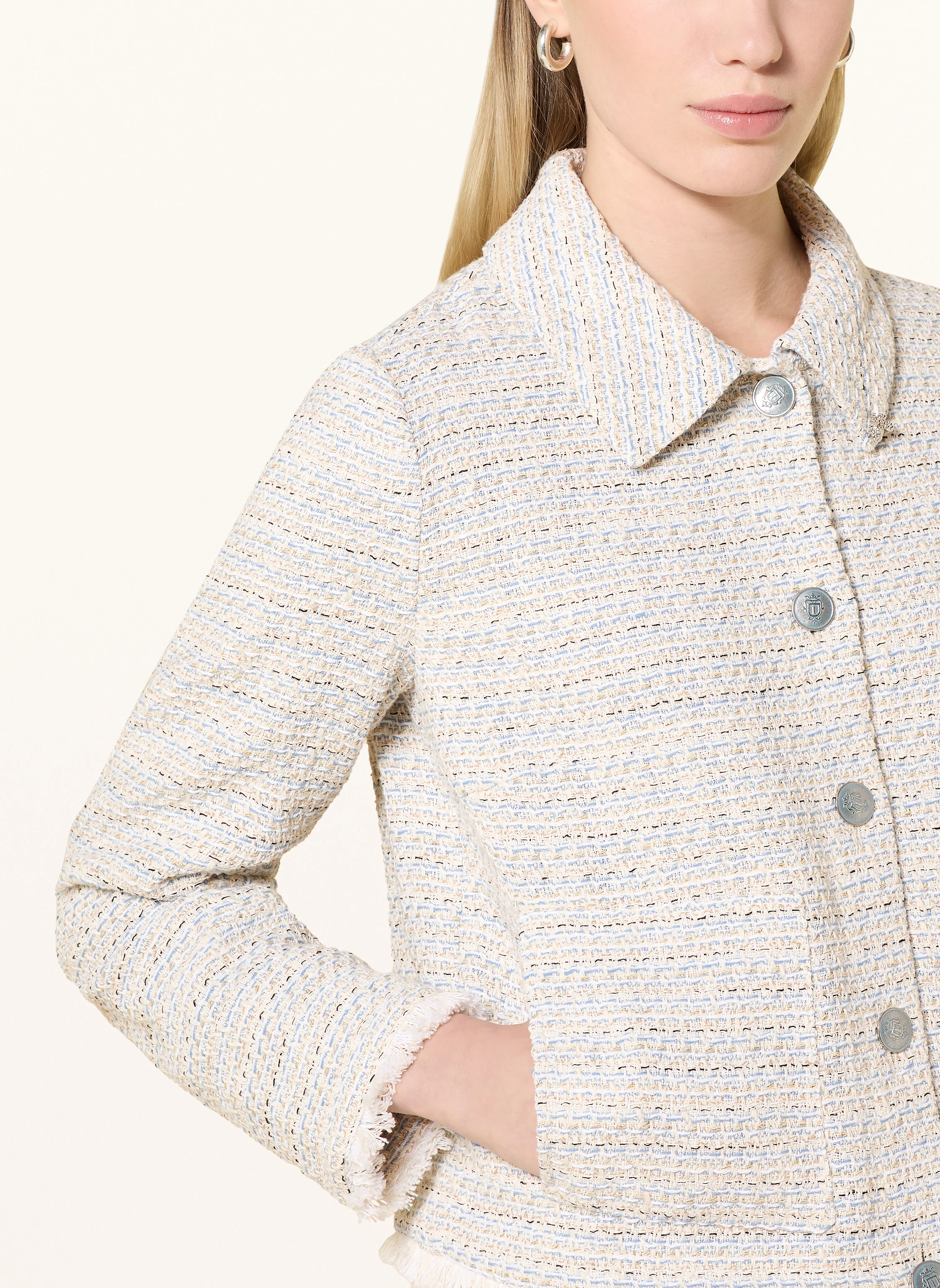 CARTOON Tweed-Jacke