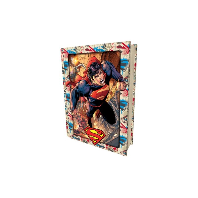 Puzzle 300 pièces - Superman 3D - Boîte Métal