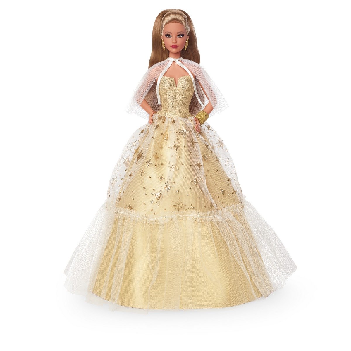 Barbie Joyeux Noël châtain 35e anniversaire