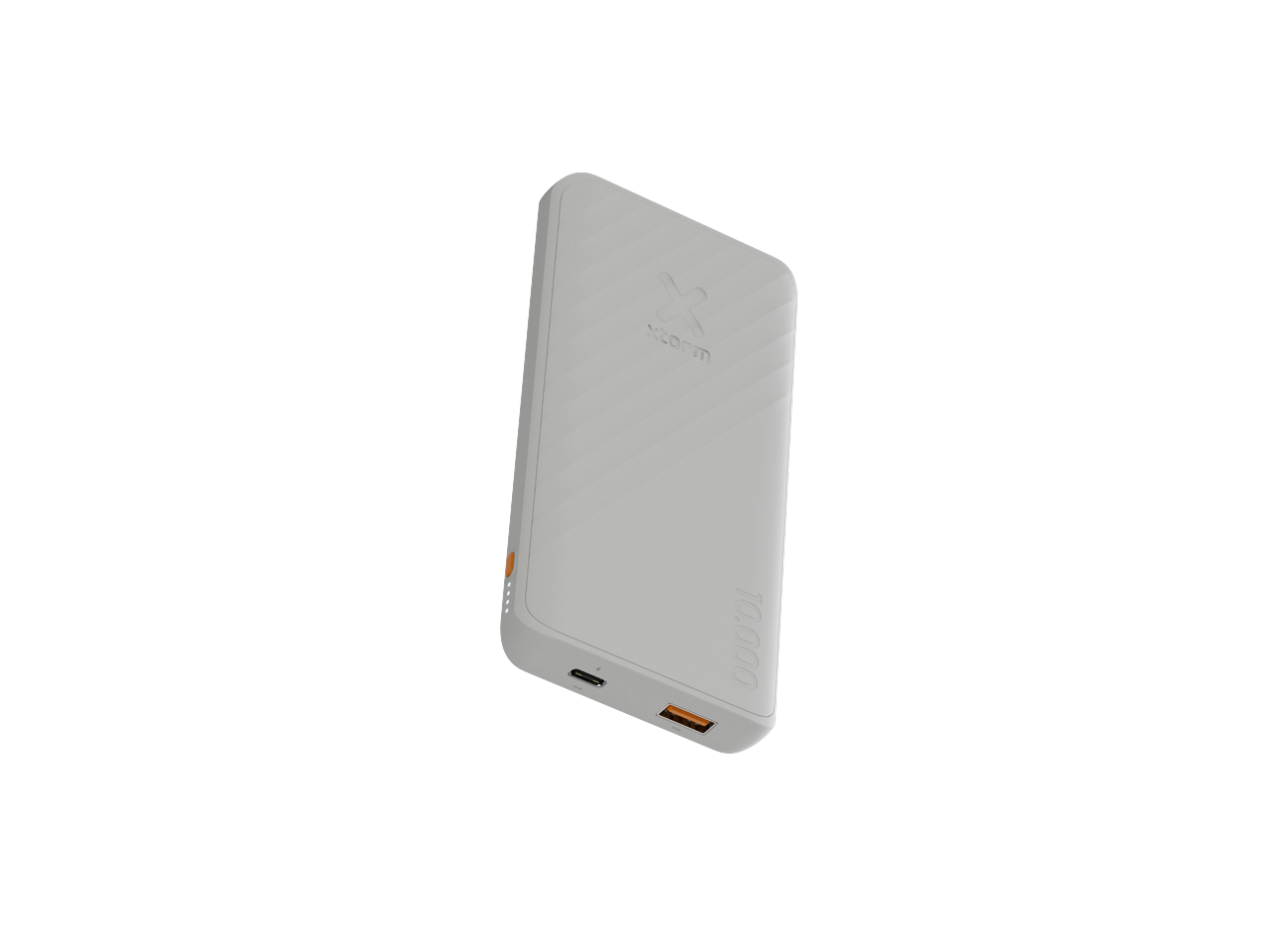 Xtorm - 15W FastCharge Go2 Powerbank 10.000 - Ash White