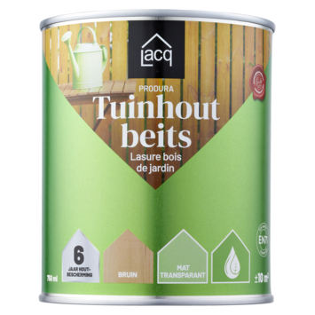 Lacq Tuinhout beits transparant bruin 750 ml