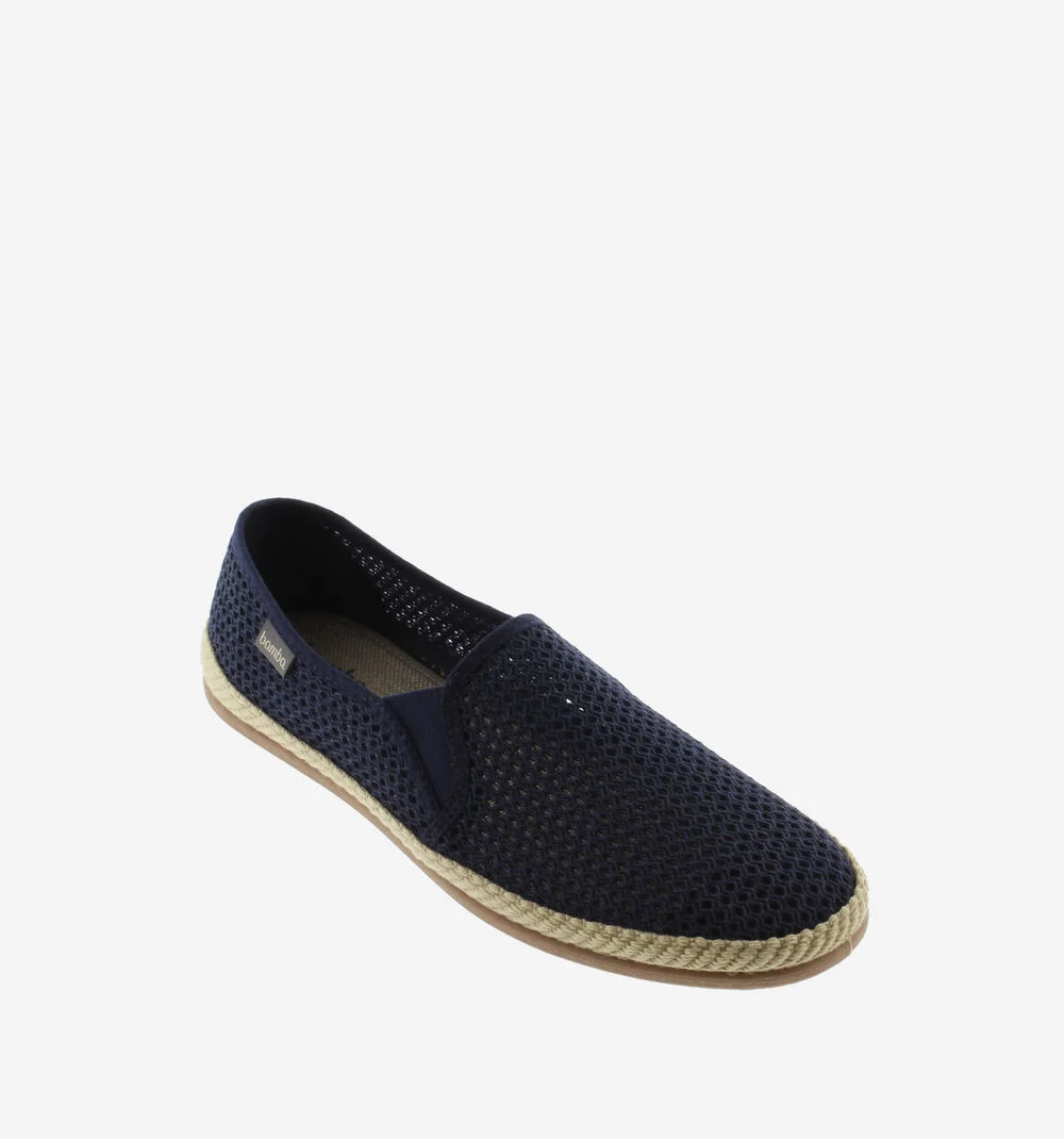 ANDRÉ CAMPING ÉLASTIQUES MESH Baskets sans lacet pour homme MARINO