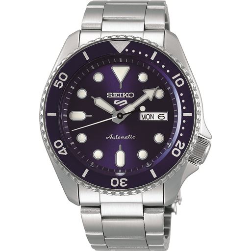 Seiko 5 Sports SRPD51K1 Herreur, Stål, 43 mm