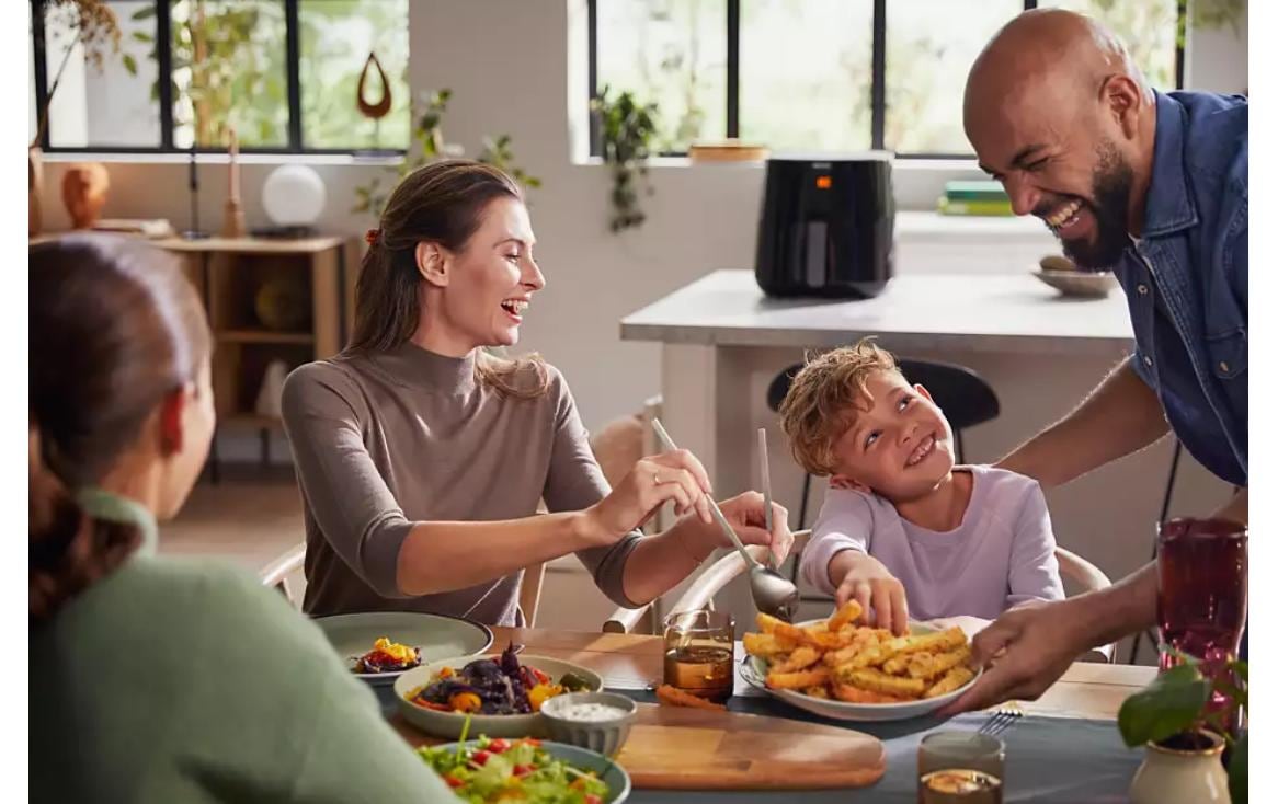 Philips Heissluftfritteuse »Essenti« 2000 W Kompatibel mit Amazon Alexa.
