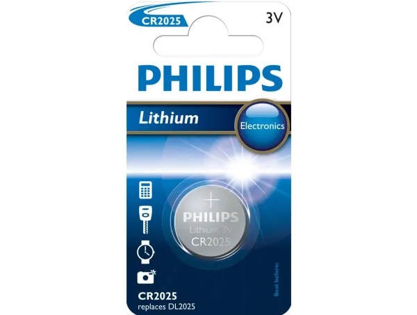 Philips CR2025 - Batteri CR2025 - Li - 148 mAh