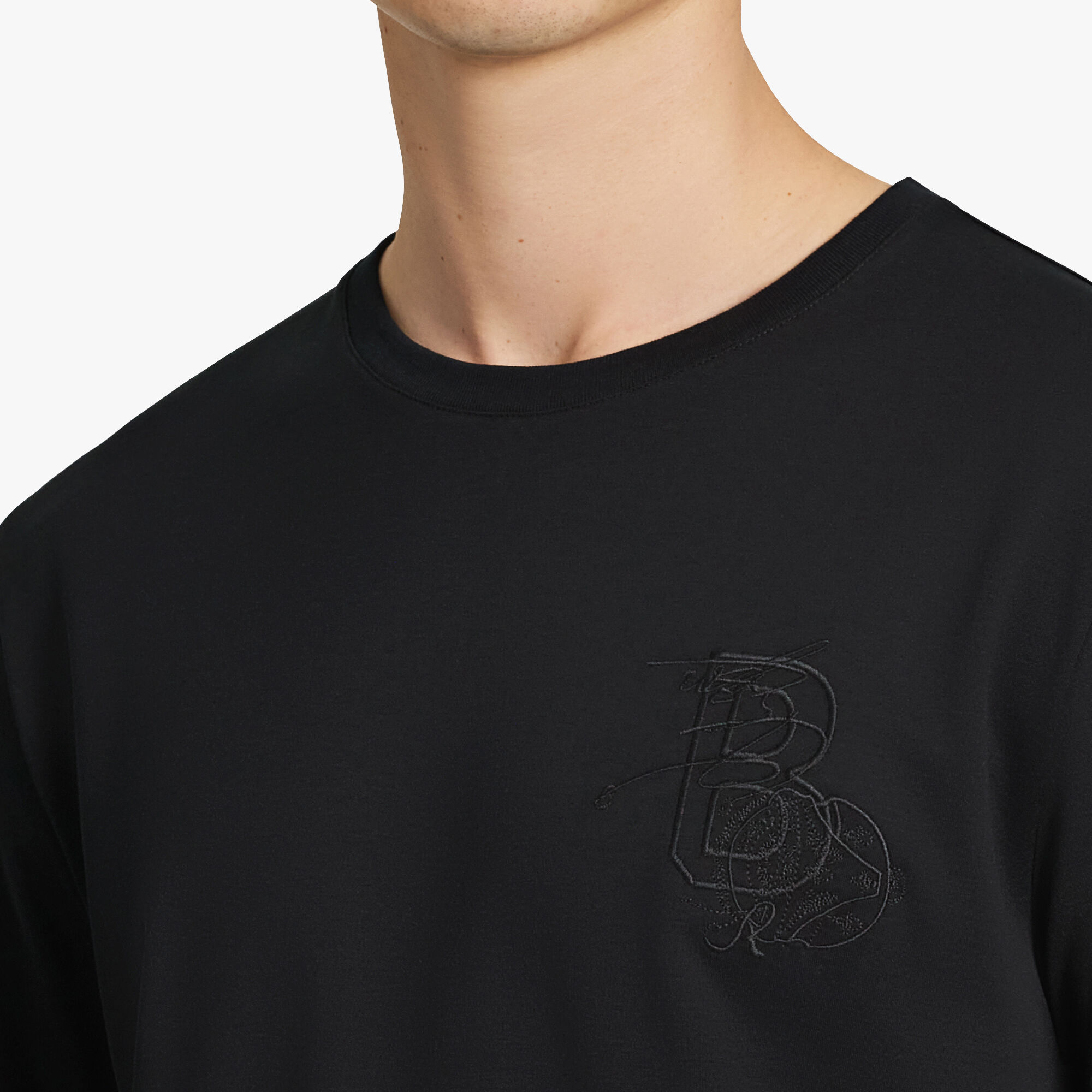 T-Shirt Avec Logo Brode