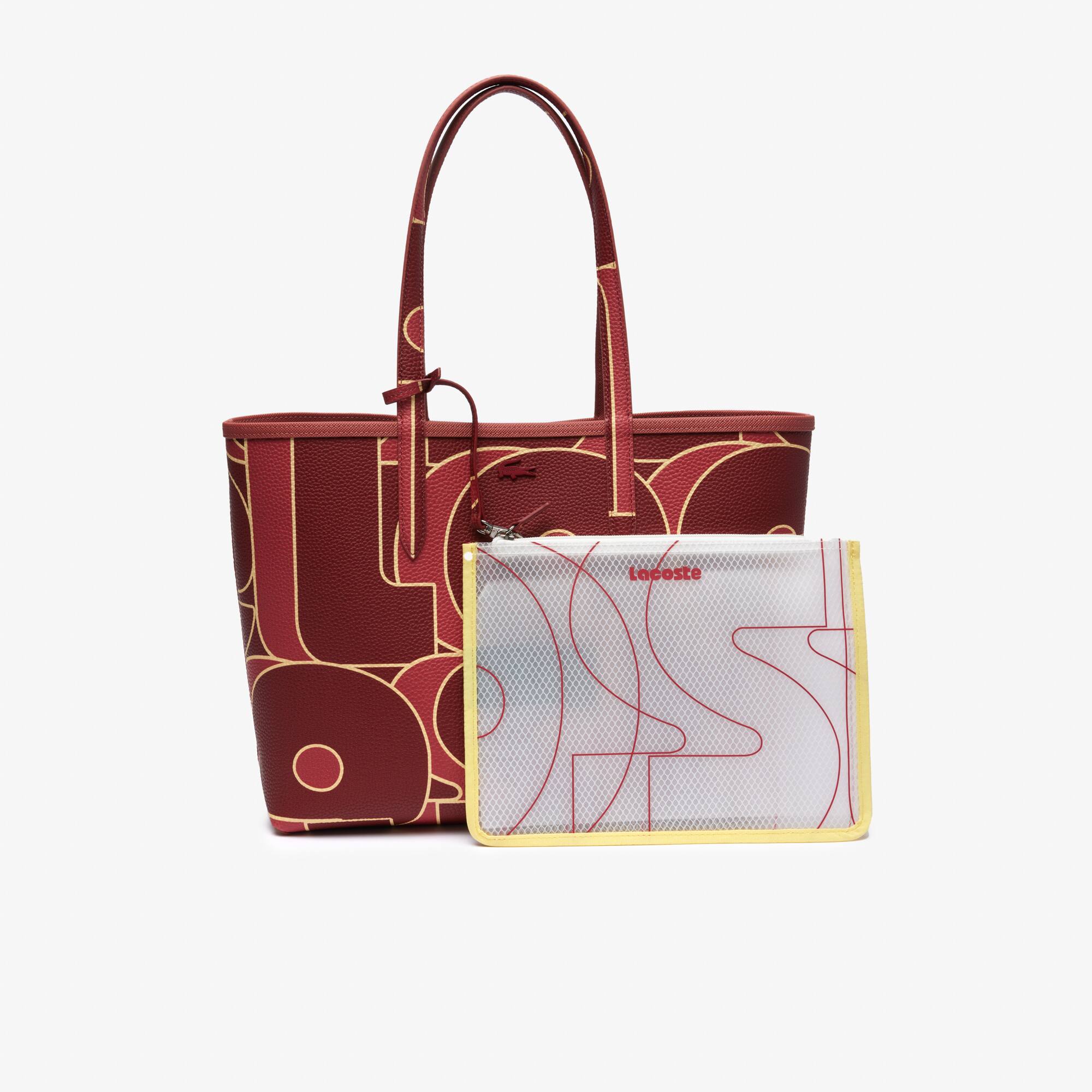 Wendbare Anna Tote-Bag mit abnehmbarem Beutel Taschen - Rot - Lacoste - Damen