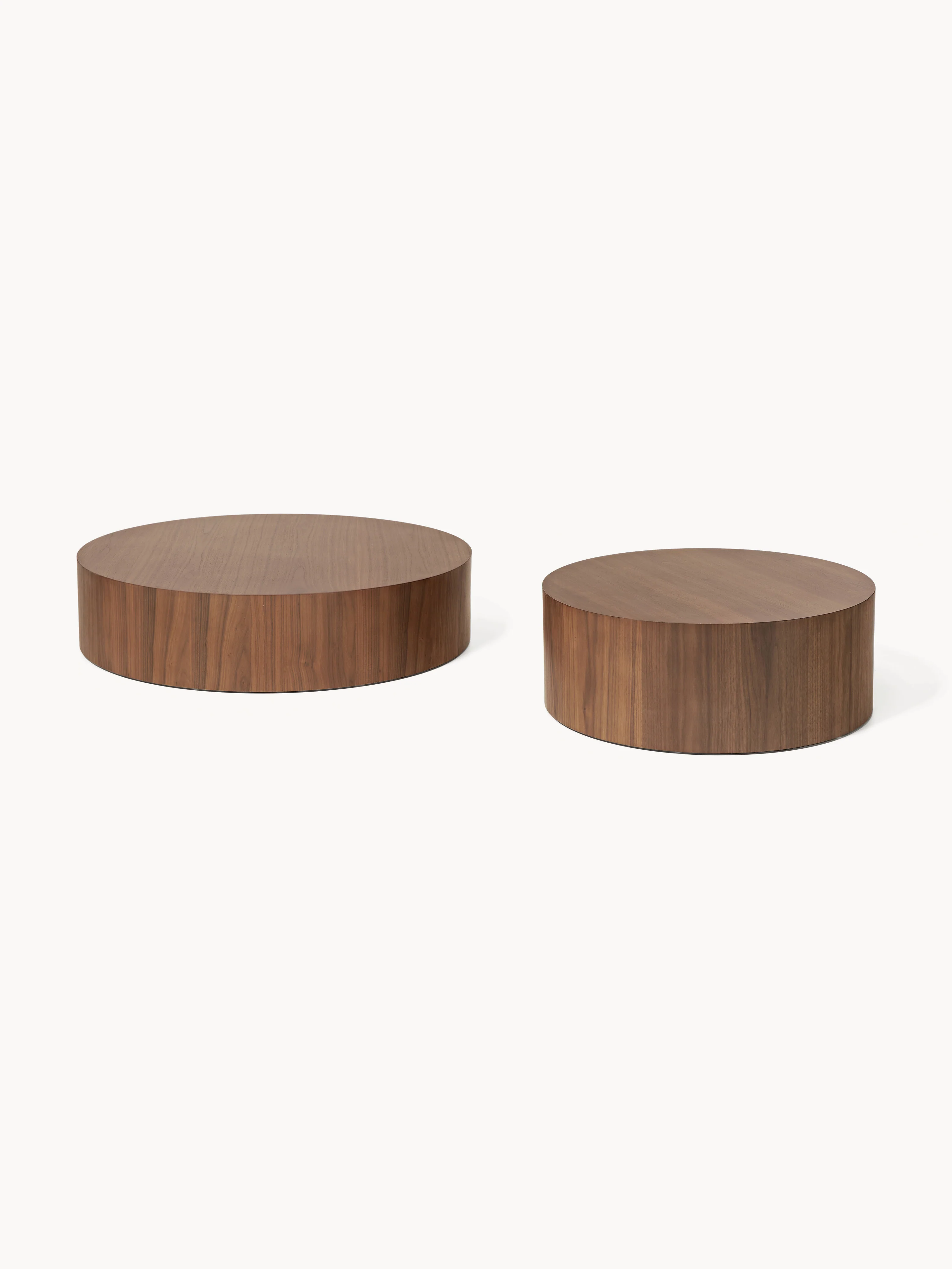XL ronde houten salontafel Dan