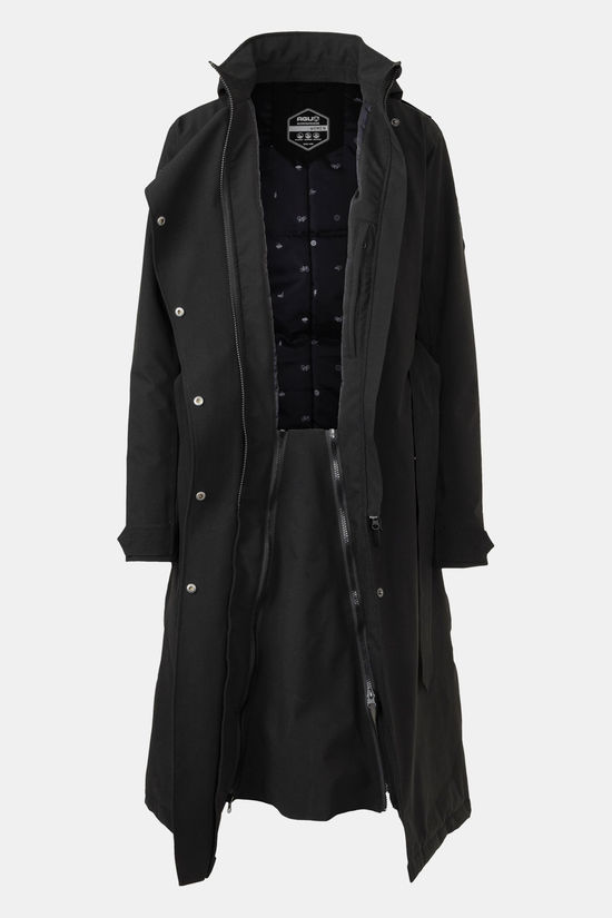AGU AGU Winter Trench Coat Long Rain Urban Outdoor Jas Dames