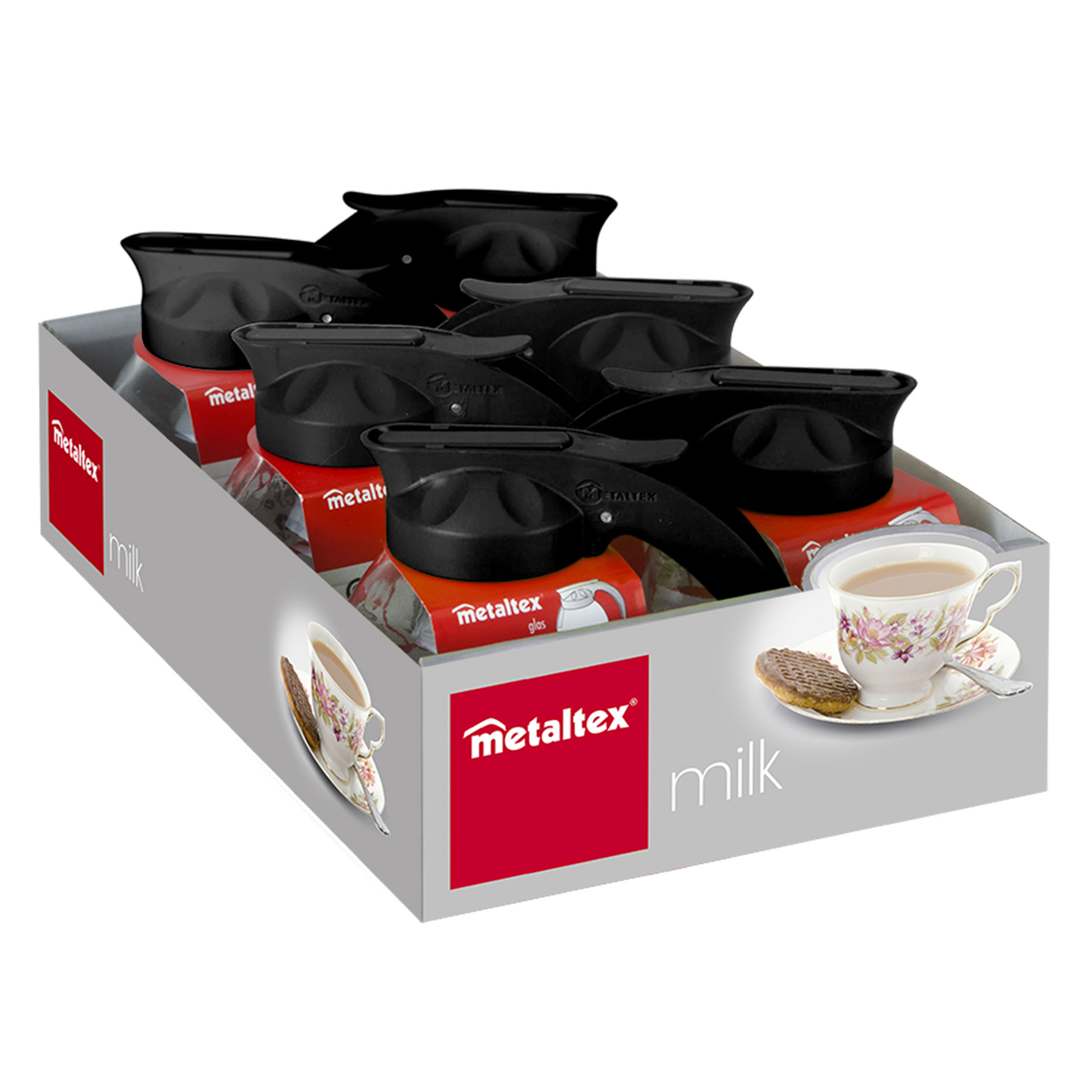 Allzweckgießer - schwarz - Glas - 160 ml