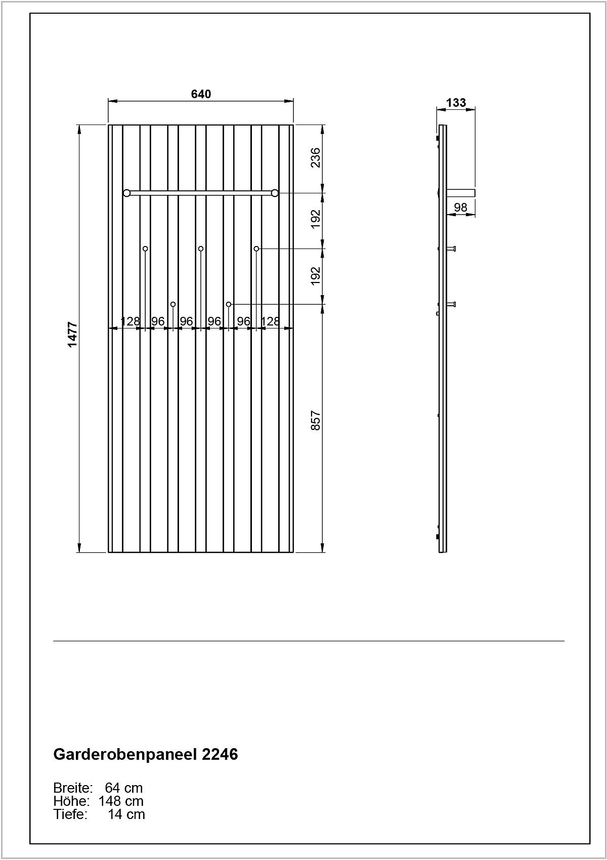 Garderobe vito RENELL