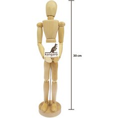 Mannequin articulé, hauteur: 200 mm, neutre