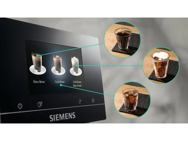 Siemens EQ.700 TP715D01, Espressomaskine, 2,4 L, Kaffebønner, Indbygget kværn, 1500 W, Grå