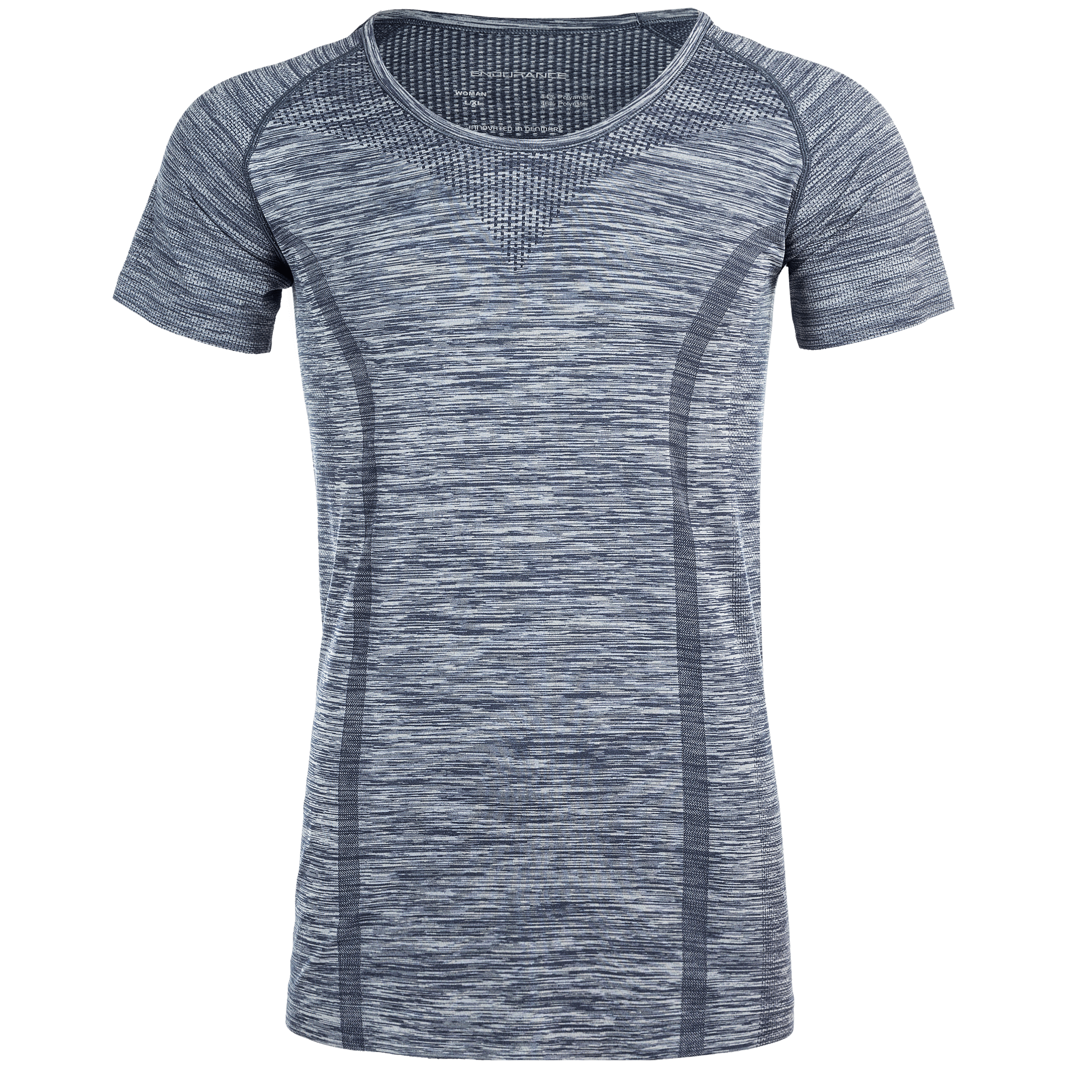 Endurance Talia W Melange Loose Fit Seamless S/S Tee - Fritid og bomull