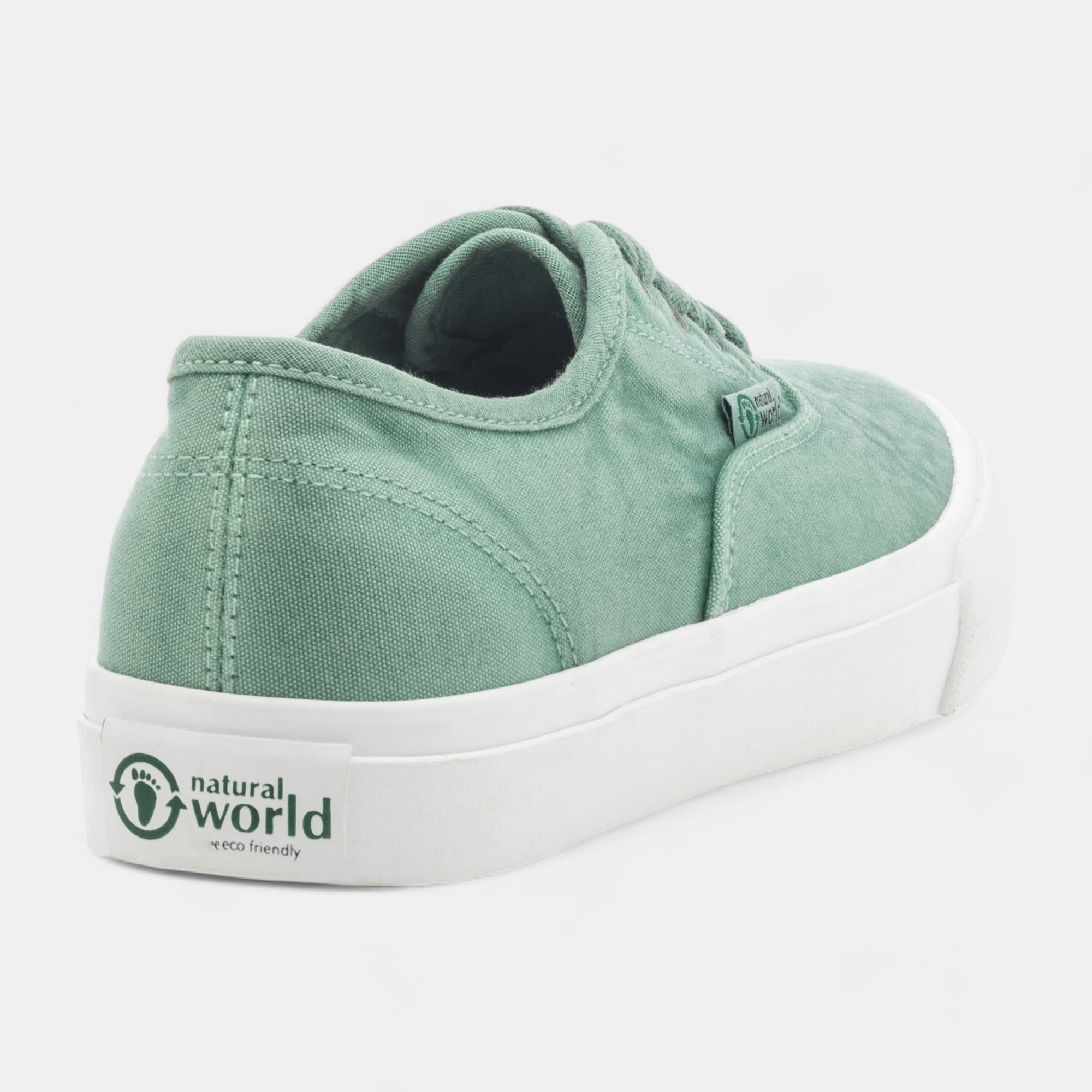 Baskets en toile Femme vert