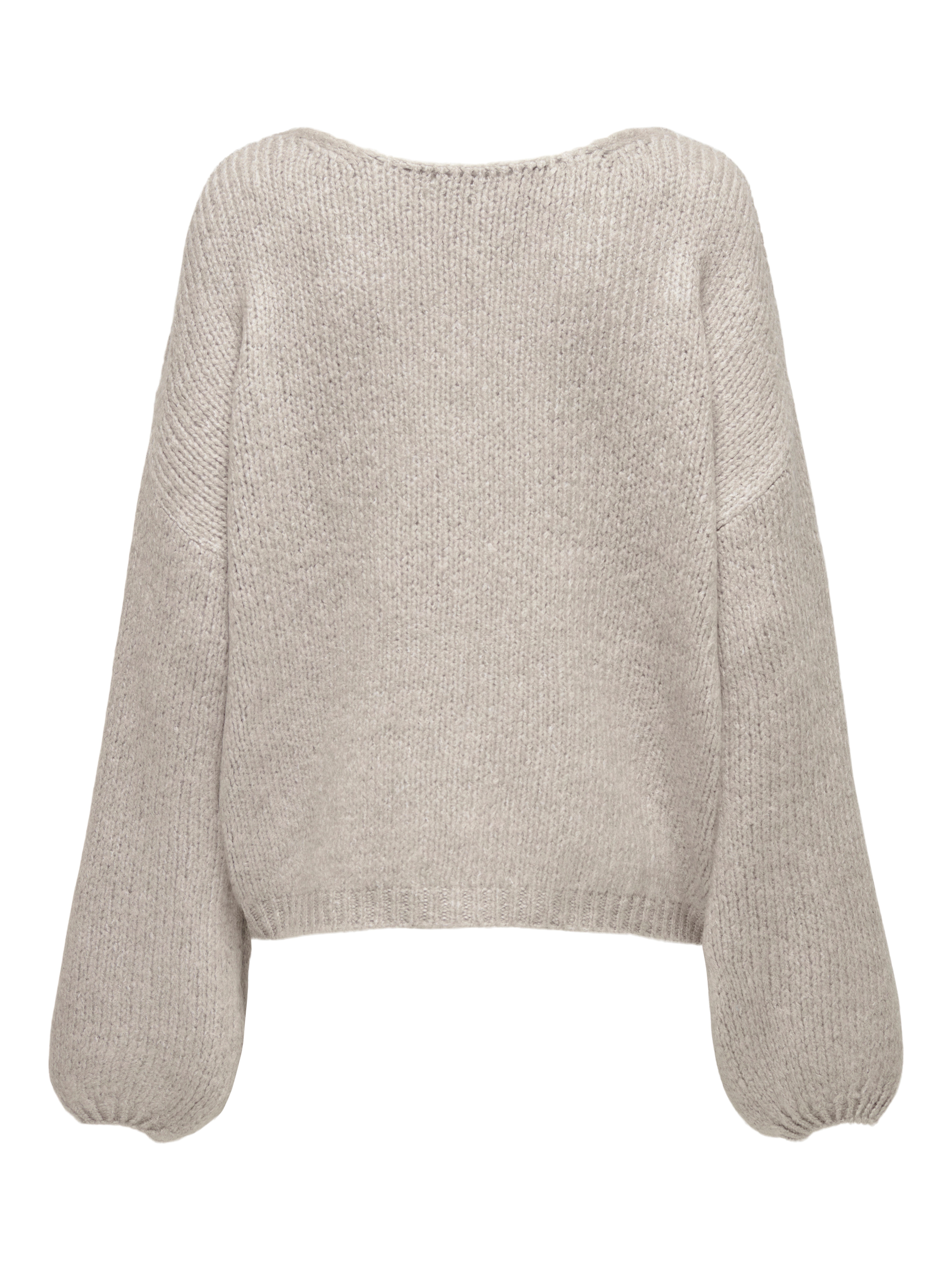 JDYDINEA Strickpullover Chateau Gray