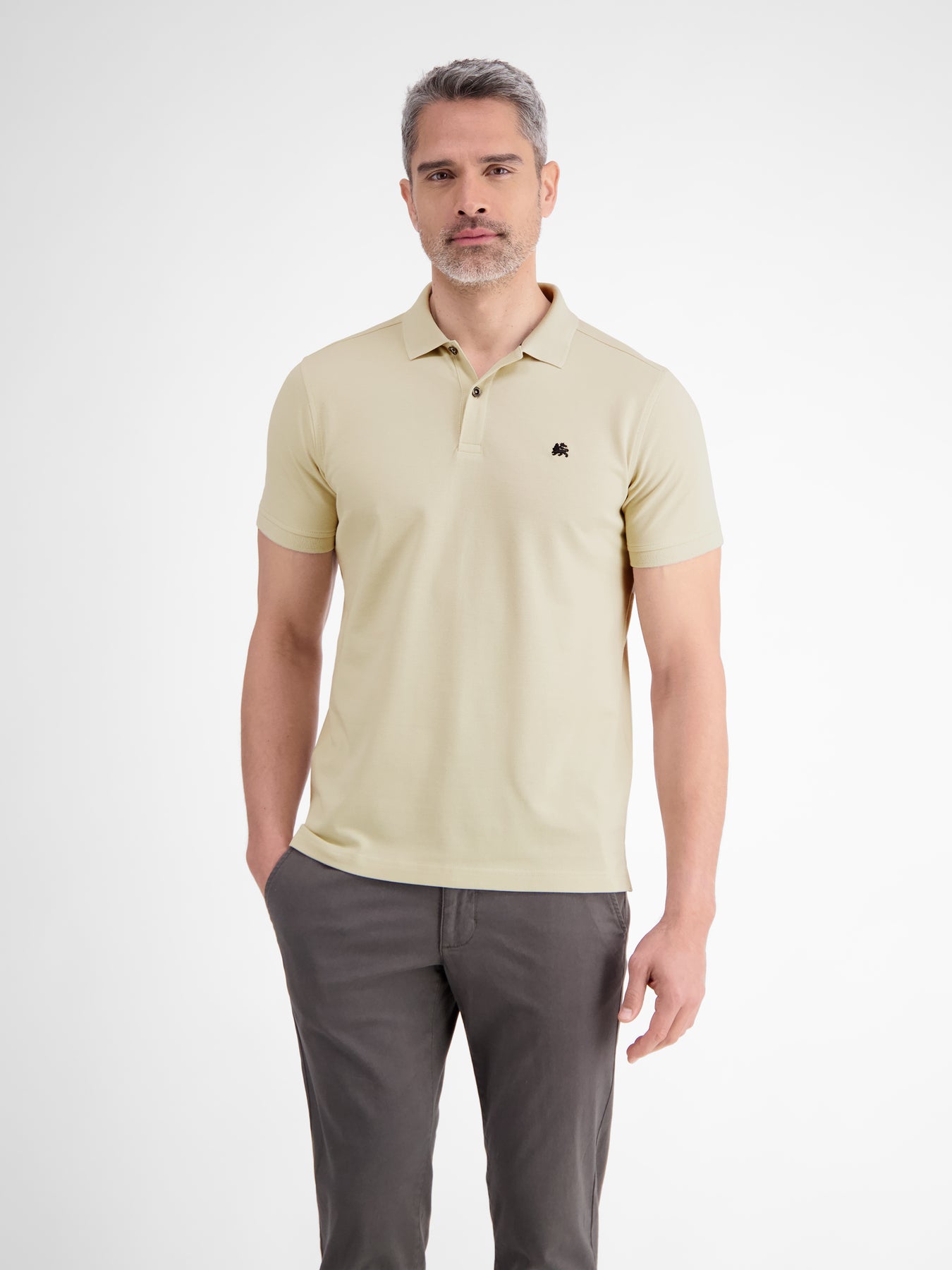 Basic Poloshirt für Herren, unifarben