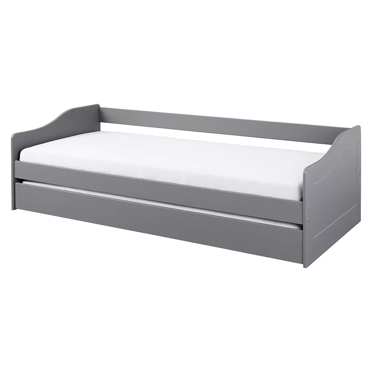 Funktionsbett Leonie 90x200 Grau