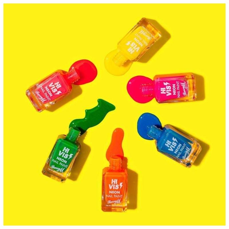 Barry M Hi Vis Neon Nail Paint 10 ml - Outrageous Orange