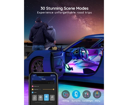 Govee RGBIC Interior Car Lights
