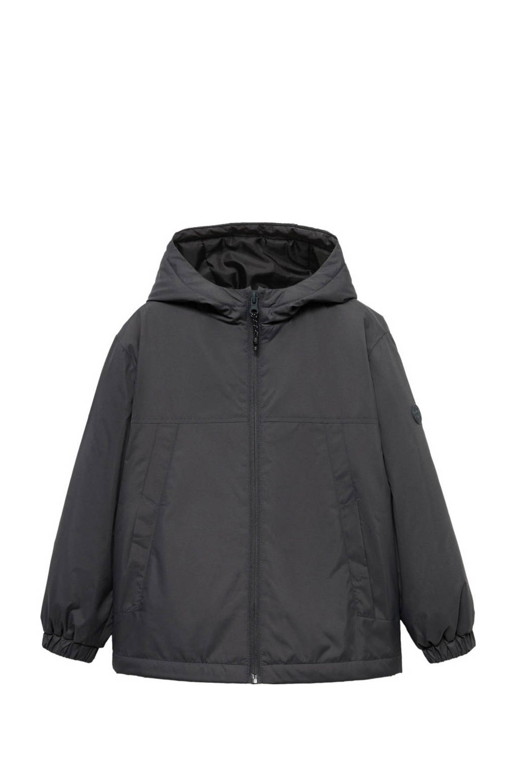 Mango Kids jas antraciet