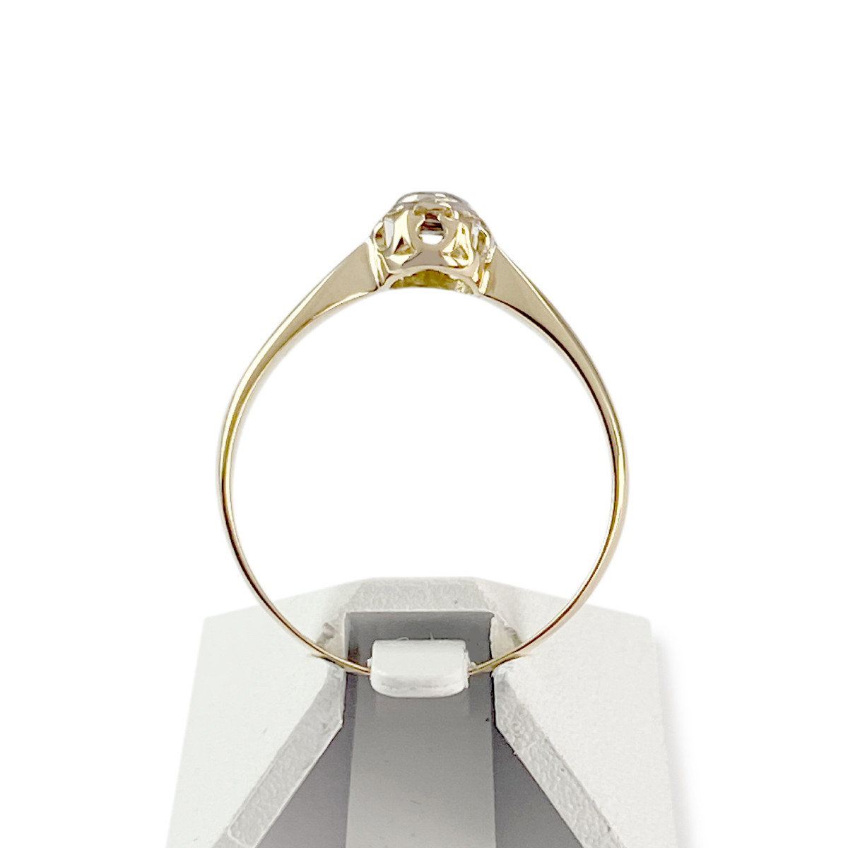Bague d'occasion or 750 jaune diamant