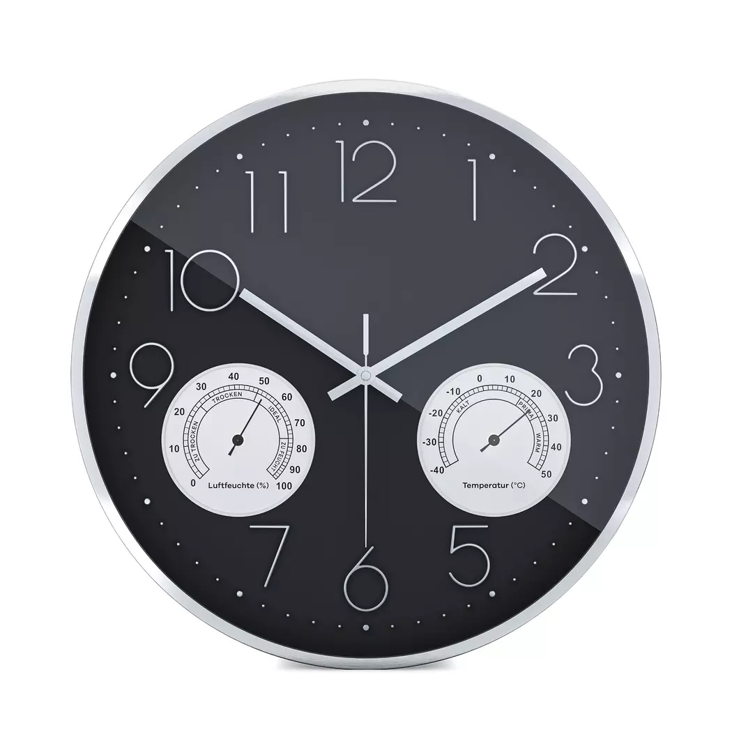 Quarzwanduhr 19639  Ø 35 cm