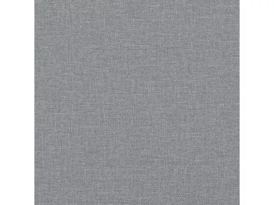 Canapé à 2 places Gris clair 120 cm Tissu