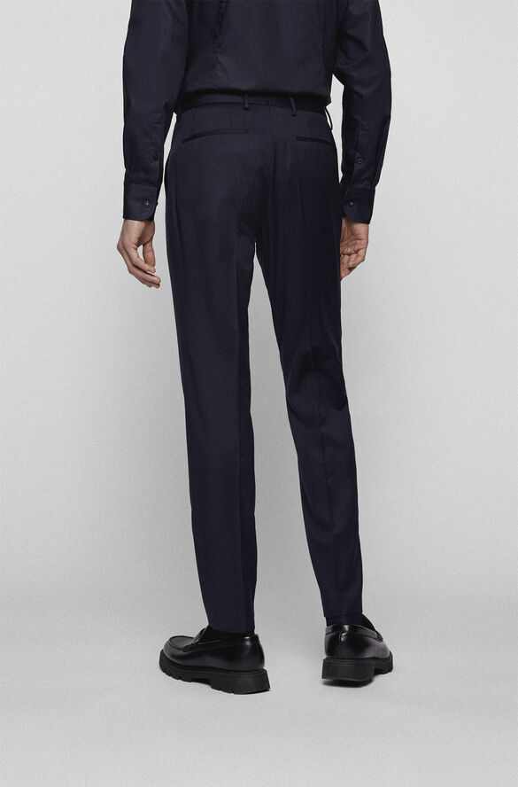 BOSS BOSS Men Business Clothing Trousers Blå