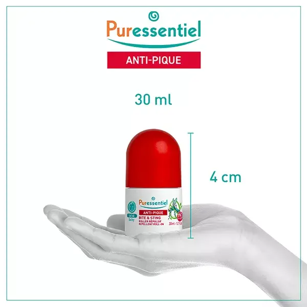 Repelente de mosquitos Puressentiel Anti-Bite Baby Roll-on 30ml