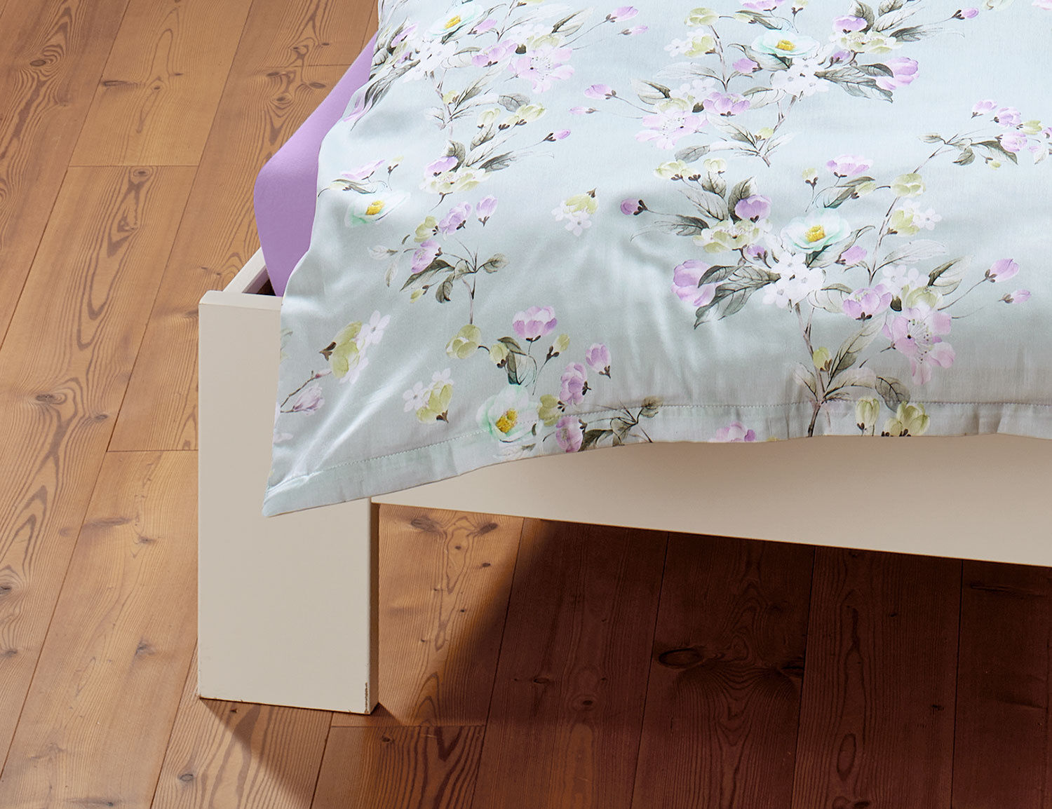 Bettwäsche mit schönem Blumenmotiv