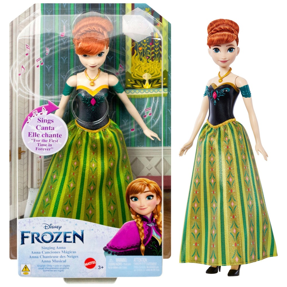 Frozen Singing Anna Fashion Doll