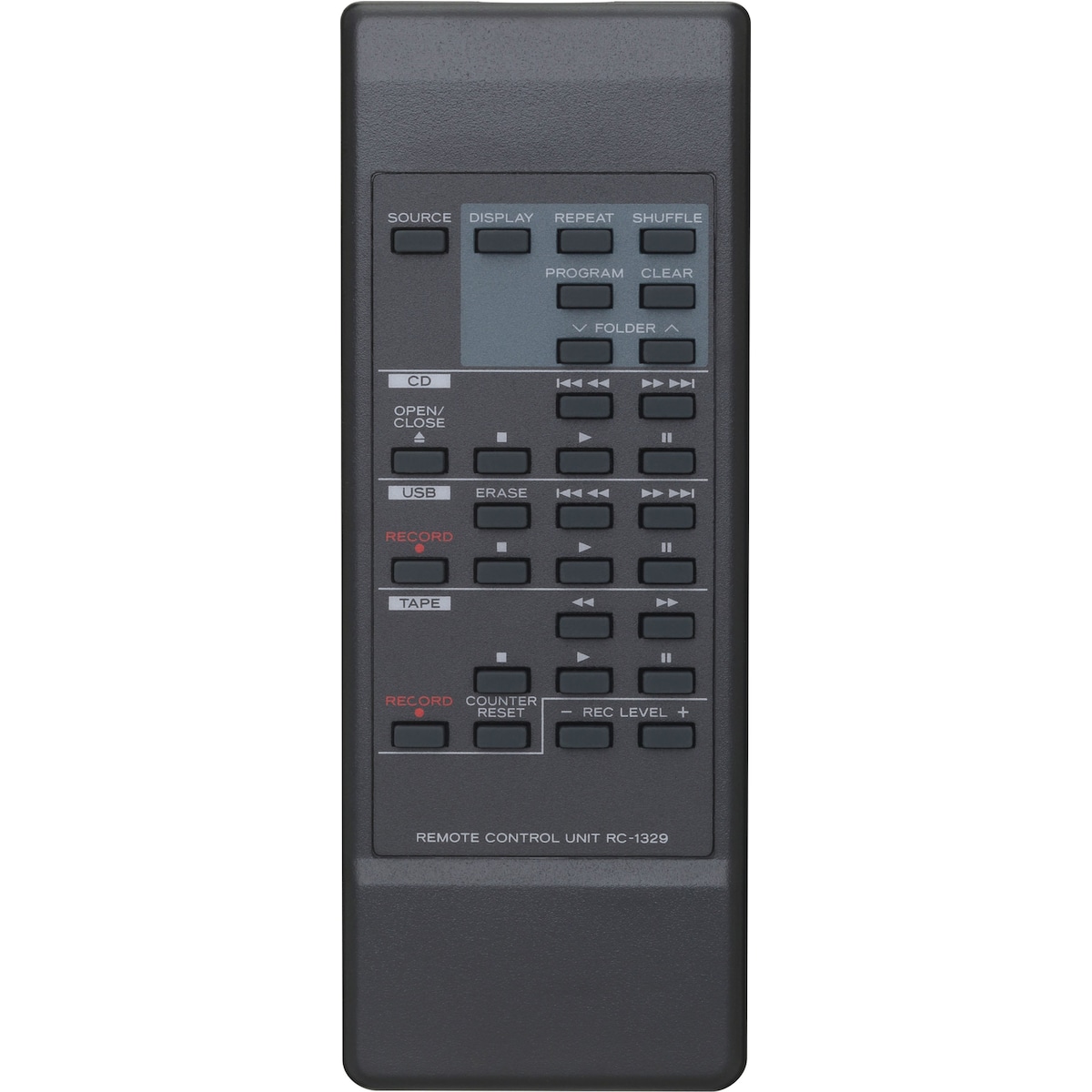 Teac AD-850-SE CD og kassettspiller (sort)